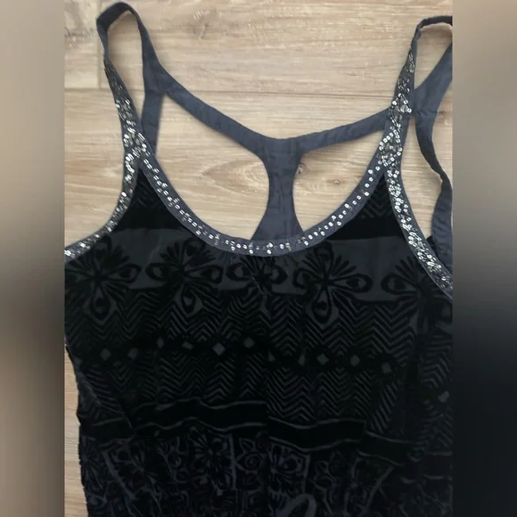 Free People Velvet/Silk Dress/Tunic 6 - Picture 2 of 8